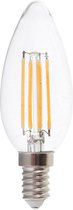 V-TAC LED (monochrome) EEC A+ (A++ - E) E14 Candle 6 W = 45 W Warm white (Ø x L) 35 mm x 100 mm not dimmable 1 pc(s)