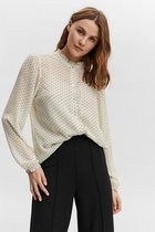 Vero Moda VMFIE LS SHIRT WVN GA Dames Birch - maat XL
