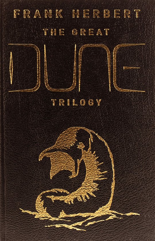 Boek cover The Great Dune Trilogy van Frank Herbert (Hardcover)