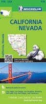 Michelin Zoom 174 Wegenkaart USA California, Nevada
