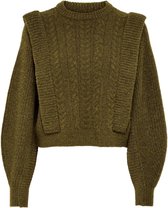 Only Trui Onlmacadamia L/s Pullover Knt 15241476 Dark Olive Dames Maat - S