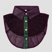 COLLAR GLITTER PURPLE GREEN L/XL