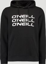 O'Neill Trui Met Capuchon Men Triple Stack Hoodie Black Out Xxl - Black Out Material Buitenlaag: 60% Katoen 40% Polyester (Gerecycled)