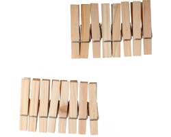 Heless Houten Wasknijperset Voor Poppenkleren 16 Stuks 6 Cm
