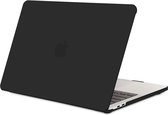Case2go - Hardshell Laptophoes geschikt voor Macbook Pro 14 inch (2021) - Clip-on Laptop Case - Plastic Hard Cover - Zwart