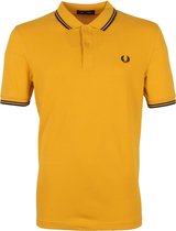 Fred Perry - Polo M3600-P28 Geel - Slim-fit - Heren Poloshirt Maat M