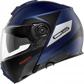 Schuberth C5 Eclipse - Mat Blauw / Zwart / Grijs