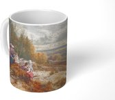 Mok - The meet - schilderij van Myles Birket Foster - 350 ML - Beker - Uitdeelcadeautjes