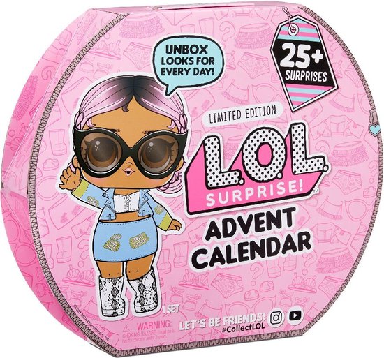 L.O.L. Surprise! Adventskalender 2021 - Minipop met accessoires