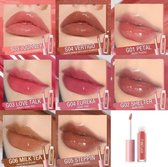 8x PINKFLASH Lipgloss set - makeup - parelglans - sexy uitzien - Lipgloss - kleuren