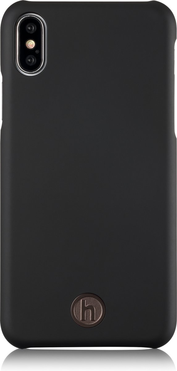 Holdit - iPhone Xs/X, style hoesje magnetisch, zijde lava-zwart