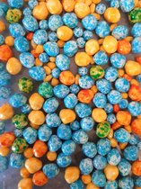 Glaskralen mix diverse kleuren en maten, 250 gram