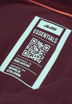J&JOY - Poloshirt Essentials Mannen 24 Burgundy