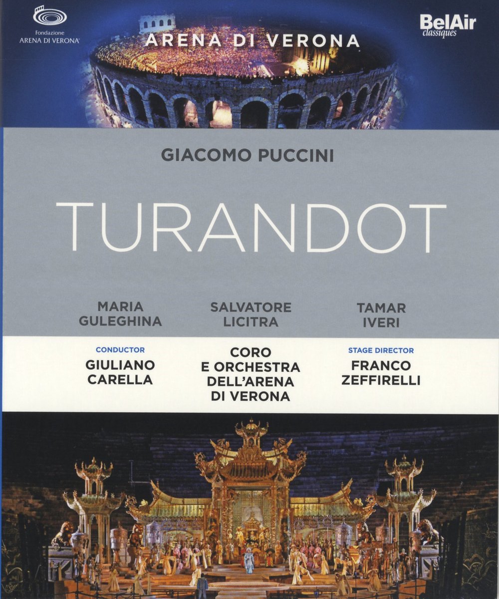 Orchestra E Coro Dell Arena Di Verona - Puccini: Turandot (Blu-ray)