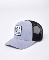 Rip Curl Heren caps Custom Curve Trucker  - Grey Marle TU