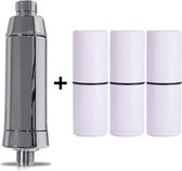 Waterfilter - voor Bad & Douche - Waterfilters - Kraanfilter - Kraan - Douchefilter - Kraanfilters - Kraankop - Perlator - Zilver