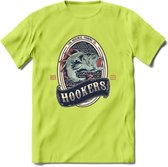 Vissen T-Shirt | Grappig Verjaardag Vis Hobby Cadeau Shirt | Dames - Heren - Unisex | Tshirt Hengelsport Kleding Kado - Groen - XXL