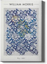 Walljar - William Morris - Wey - Muurdecoratie - Canvas schilderij