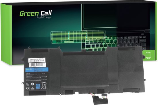 Batterij 7,4V 6300mAh Li-Polymeer voor Dell XPS 13 9333 L321X L322X 12 9Q23 9Q33 L221X Duo
