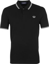 Fred Perry - Polo Zwart 350 - Slim-fit - Heren Poloshirt Maat 3XL