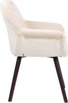 Bezoekers - Vergaderstoel Albertslund Velvet CB, Donkergrijs