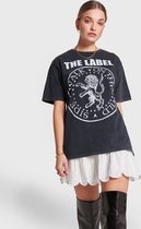 Alix the label Dames The Label T-shirt Zwart maat M