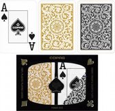 Copag Unique Speelkaarten Dubbel Deck Goud/Zwart