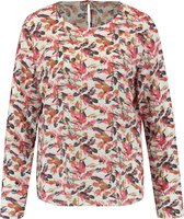 GERRY WEBER Dames Blouse met bladprint