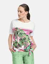 GERRY WEBER Dames Shirt met grafisch motief