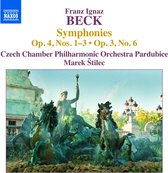 Czech Chamber Philharmonic Orchestra Pardubice, Marek Štilec - Beck: Symphonies, Op. 4, Nos. 1-3, Op. 3, No.6 (CD)