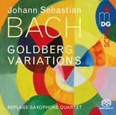 Berlage Saxophone Quartet - Goldberg Variations Bwv 988 (Arr Peter Vigh) (Super Audio CD)