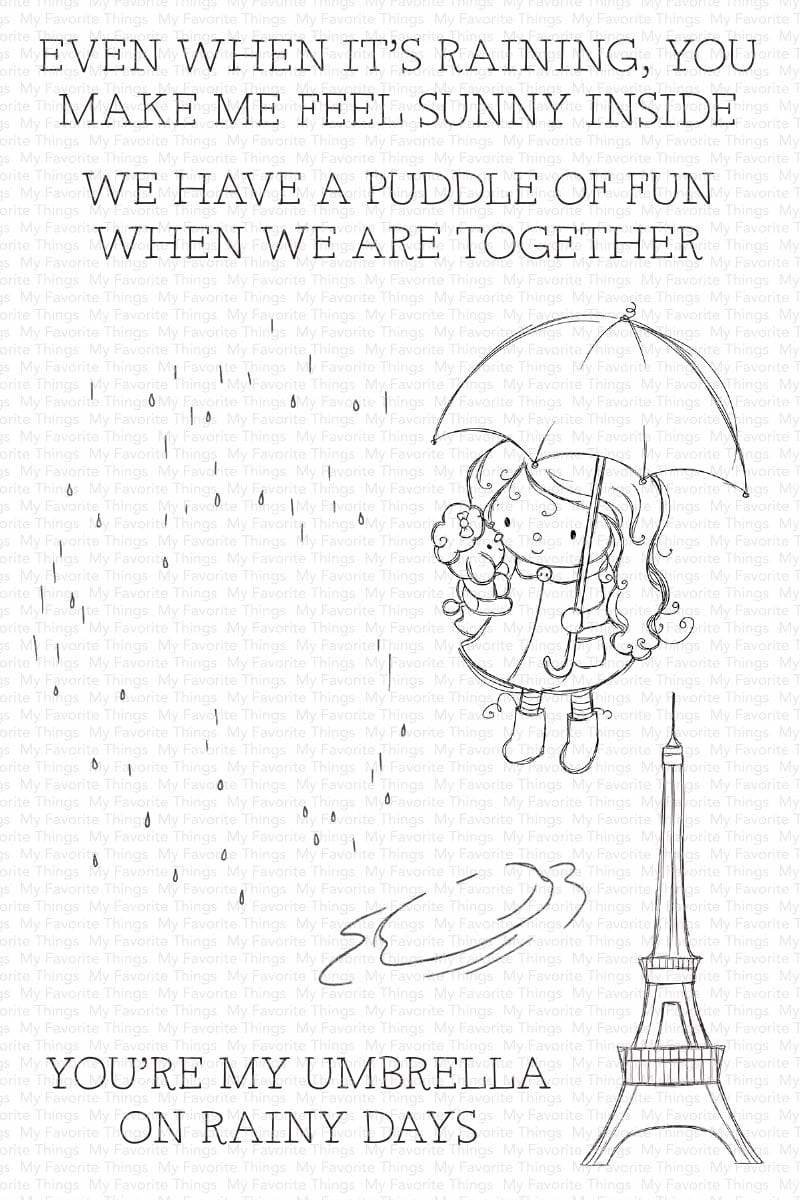 Rainy Day Friends Clear Stamps (RAM-009)