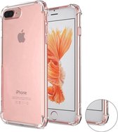 LuxeBass Hoesje geschikt voor iPhone 7+/8+ Hoesje Transparant - Siliconen Case - telefoonhoes - gsm hoes - gsm hoesjes