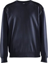 Blaklader Sweatshirt bi-colour 3580-1158 - Donker marineblauw/Zwart - L