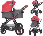 Lorelli Alexa Cherry Red 3-in-1 Combi Kinderwagen incl. Autostoel 1002129-2193