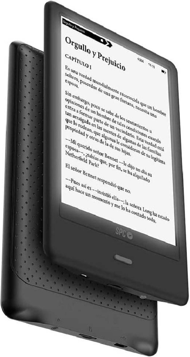 SPC 5613N 8 GB 6" E-Reader, 6inch, Zwart