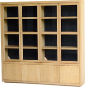 Fort collection 4 door cabinet (natural) 230x40x194-focb008nat