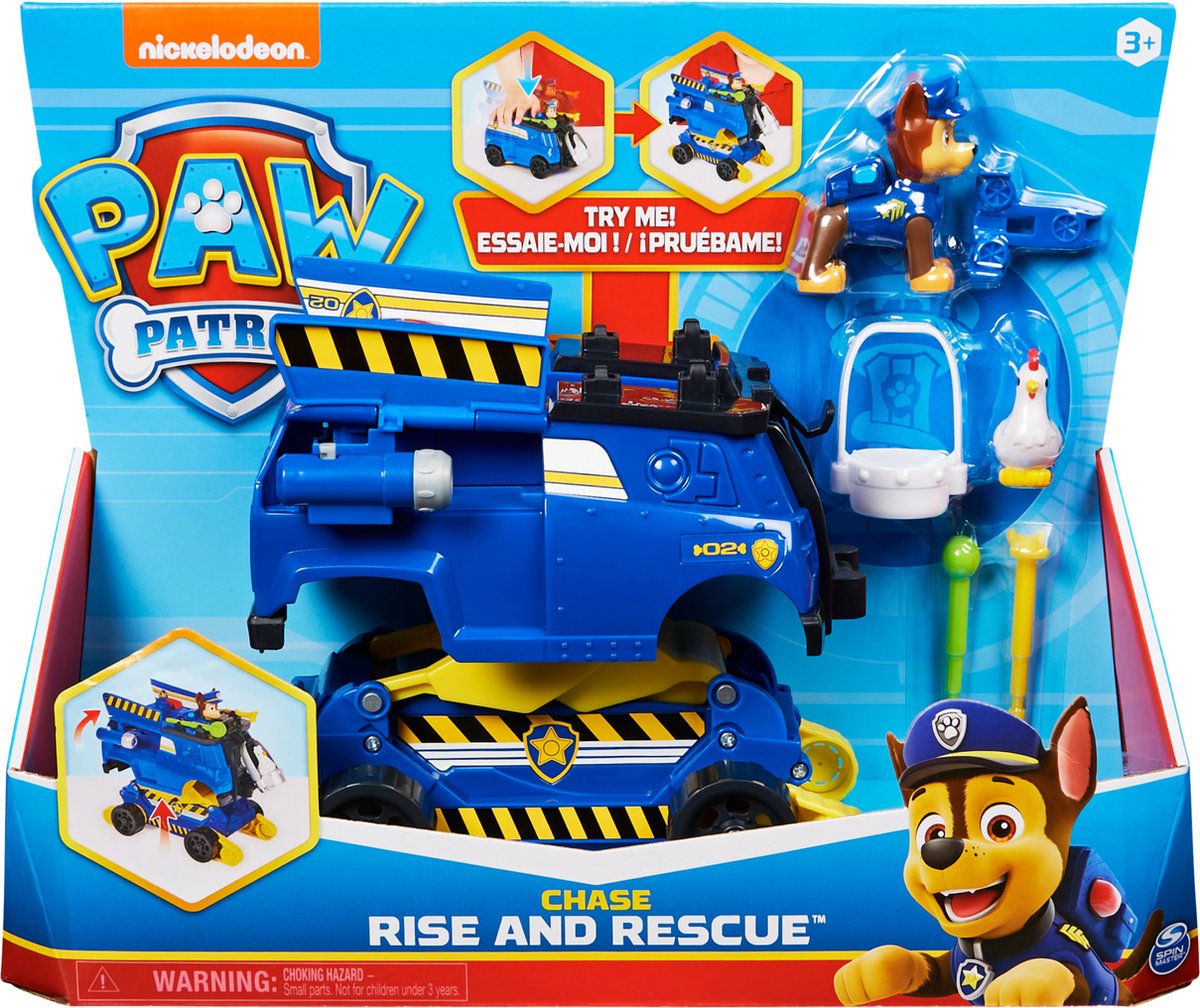 PAT'PATROUILLE - CHASE - VEHICULE POLICE TRANSFORMABLE - LE FILM