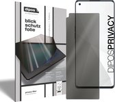 dipos I Blickschutzfolie klar kompatibel mit Oppo Reno6 Pro Sichtschutz-Folie Display-Schutzfolie Privacy-Filter (expres kleiner dan het glas omdat het gebogen is)