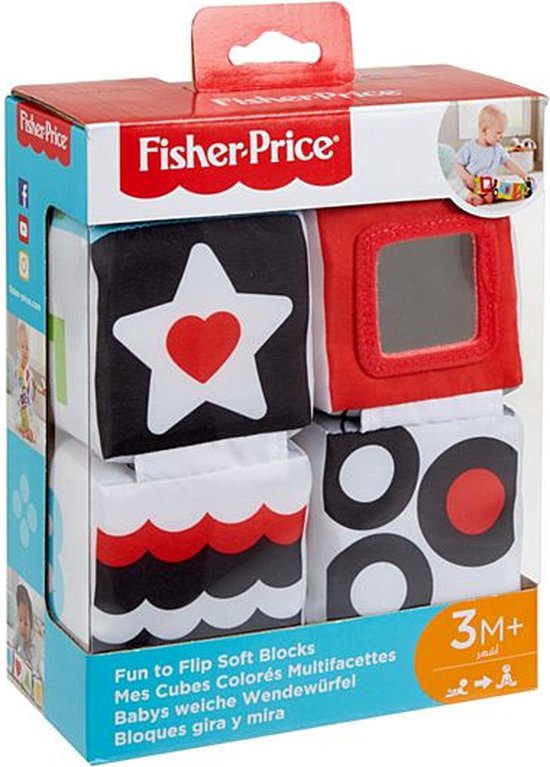 Fisher Price - Zachte leerzame blokken