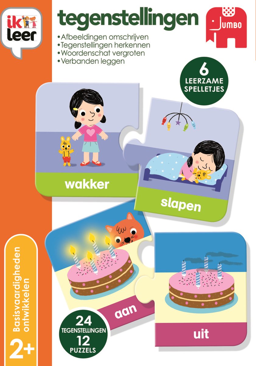 Jumbo - Ik Leer - Tegenstellingen - Educatief spel - Speelgoed vanaf 2 jaar — afbeelding 15