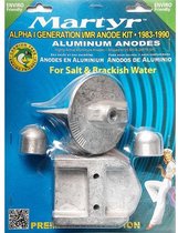 Mercruiser Aluminium Anode Kit for Sterndrives ALPHA ONE (1984-90) (CMALPHAGEN1KITA)