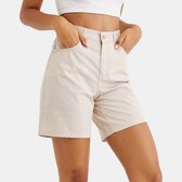 Artefit Shorts Dames – Waterafstotende Korte Broek – met Zakken - L - Beige