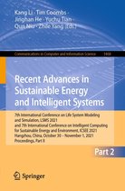 Communications in Computer and Information Science 1468 - Recent Advances in Sustainable Energy and Intelligent Systems