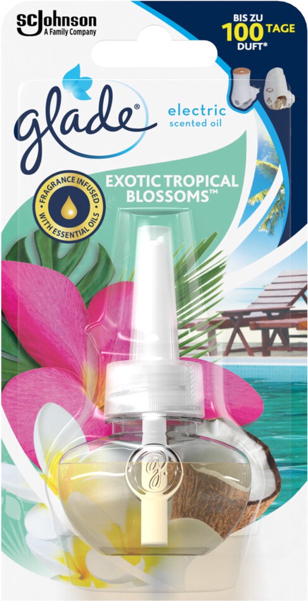 Glade Elektrische Geurverspreider Navul Tropical Blossoms 20 ml