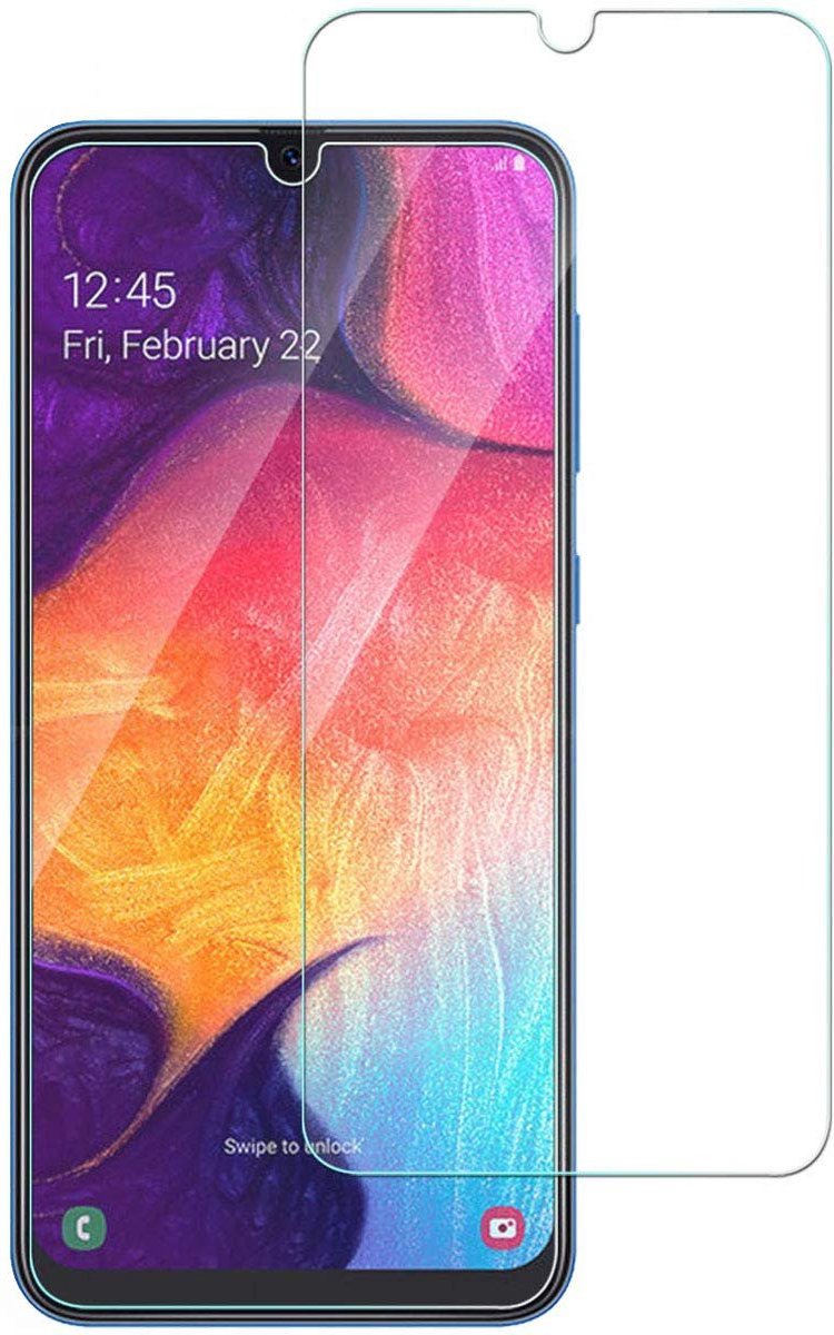 LuxeBass Screenprotector geschikt voor Samsung Galaxy A10 - glas scherm - bescherming