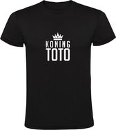 Koning Toto | Heren T-shirt | Sport | Casino | Gokken | Weddenschap | Wedstrijd