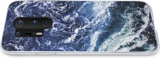 Coque OnePlus 8 Pro - Natuursteen - Mer - Imprimé Marbre - Coque en Siliconen -