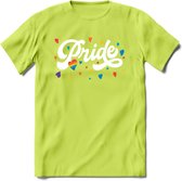 Pride T-Shirt | Grappig LHBTIQ+ / LGBTQ / Gay / Homo / Lesbi Cadeau Shirt | Dames - Heren - Unisex | Tshirt Kleding Kado | - Groen - XL