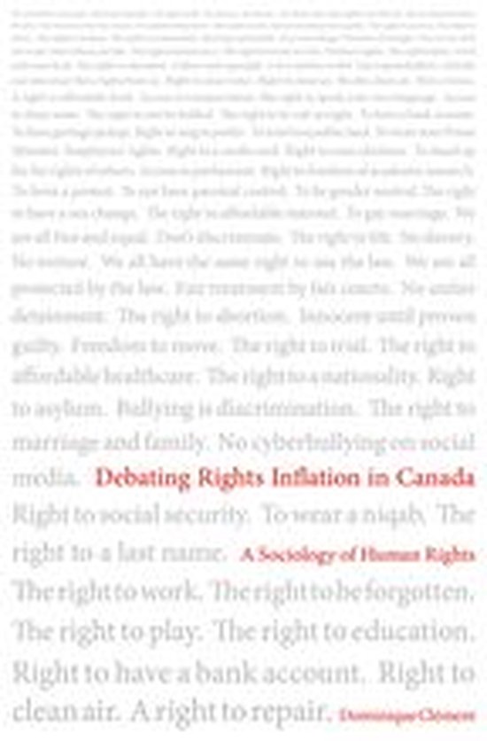 Canadian Commentaries - Debating Rights Inflation in Canada - cover